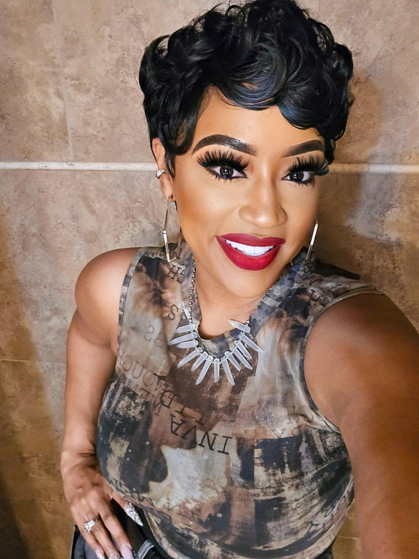 Short Pixie Wig